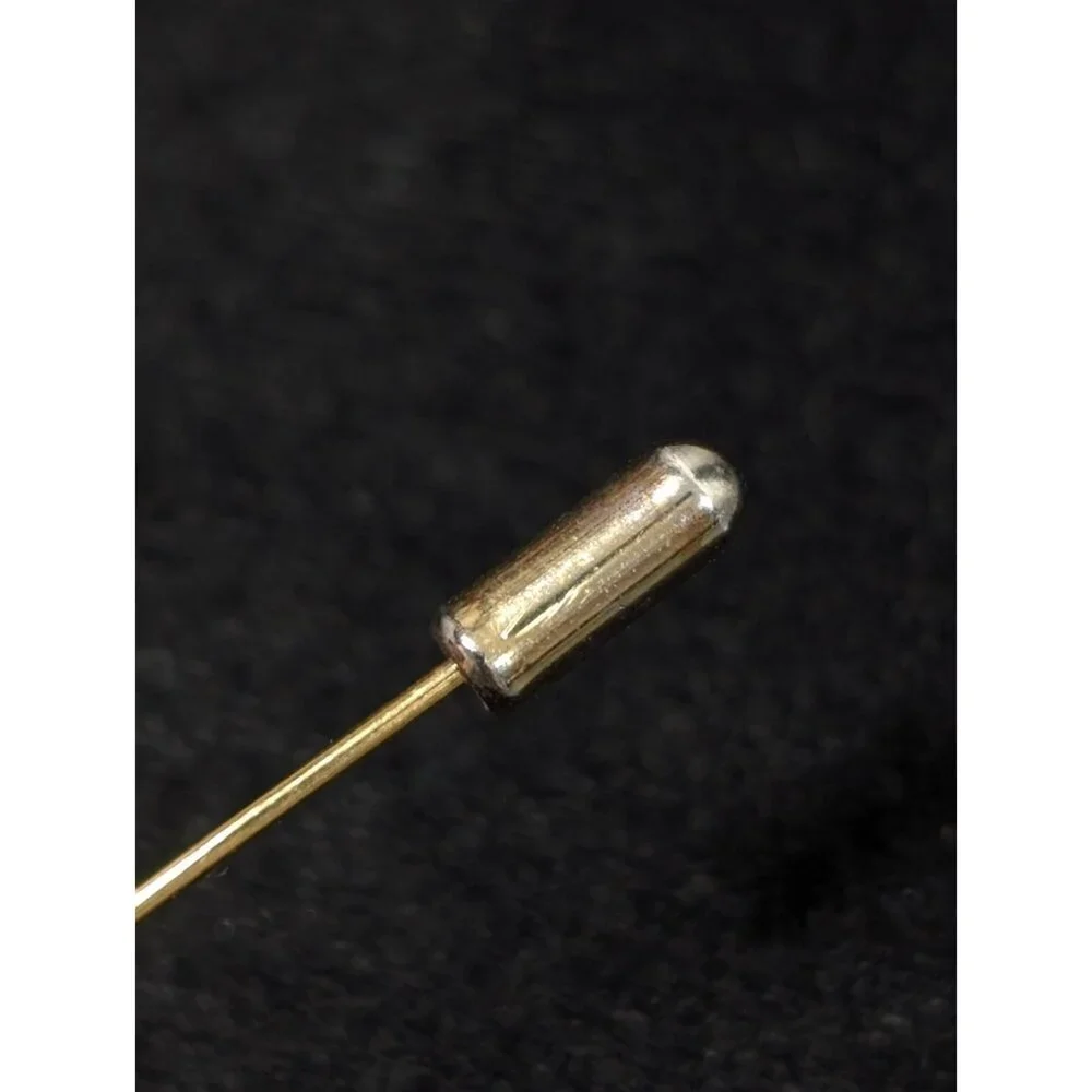 Vintage‎ Gold Tone Fruit Salad Pear  Stick Pin
